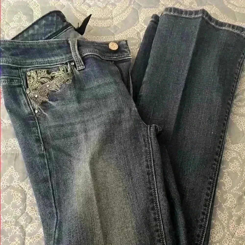 White House Black Market Boot Leg Jeans